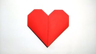 COMO HACER UN CORAZON DE PAPEL Audio Español  How to make a paper heart san valentin [upl. by Eceerahs]