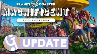 🎠 Magnificent Rides DLC Overview  Planet Coaster [upl. by Randall]