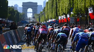 Tour de France 2022 Stage 21  EXTENDED HIGHLIGHTS  7242022  Cycling on NBC Sports [upl. by Ayin]