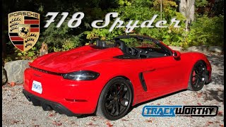 2020 Porsche 718 Spyder  a Fivepart Review [upl. by Niwled]