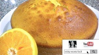 PAN DE NARANJA  VickyRecetaFacil [upl. by Tavia]