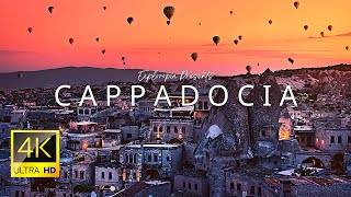 Cappadocia Turkey 🇹🇷 in 4K ULTRA HD HDR 60FPS Video by Drone [upl. by Anerul]