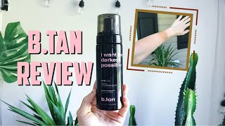 BTAN REVIEW  SELF TAN ROUTINE  7 TIPS [upl. by Avirt176]