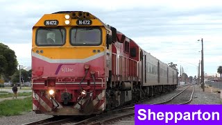 VLine Passenger Trains in Shepparton [upl. by Orpheus790]