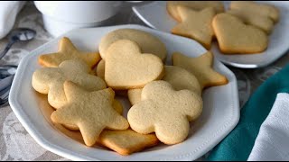 Galletas de MANTEQUILLA 🌟 Muy Fáciles [upl. by Adriaens]