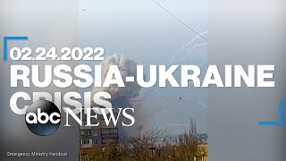 RussiaUkraine Crisis February 24 2022 [upl. by Inus]