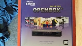 Open Box s10 FTA Free To Air SatelliteHD PVR [upl. by Derreg]