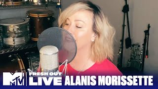 Alanis Morissette Performs quotRestquot  MTVFreshOut [upl. by Slaohcin]