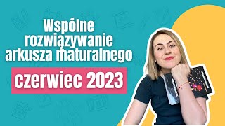 Matura CKE chemia czerwiec 2023  ROZWIĄZANA [upl. by Gilemette314]