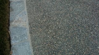 How to Build an Exposed Aggregate Patio [upl. by Conah]