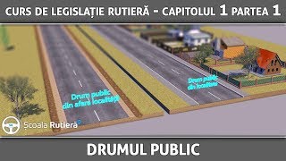 Curs de legislație rutieră  Capitolul 1 Partea 1 [upl. by Oeram]