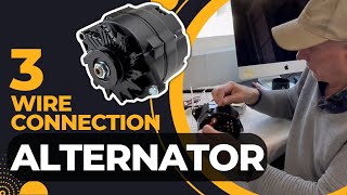 How to Connect Delco 10SI 3 wire Alternator [upl. by Apps]