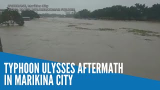 Typhoon Ulysses aftermath in Marikina City [upl. by Monteria]