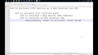 IPTV Reseller Panel for Noobs [upl. by Nnylecyoj]
