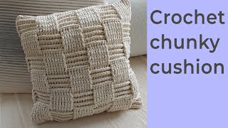 Crochet cushion in Scandinavian style [upl. by Rudman]