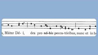 Ave Maria Antiphon Simple tone [upl. by Zeus]