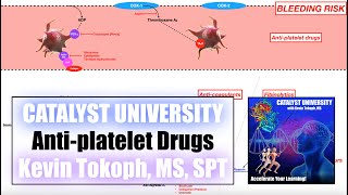 Antiplatelet Medications  Mechanisms of Action [upl. by Nobel]