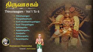 திருவாசகம் Thiruvasagam Vol5 in Tamil  Dharmapuram P Swaminathan  Shambho Sankara Devotional Song [upl. by Ev271]