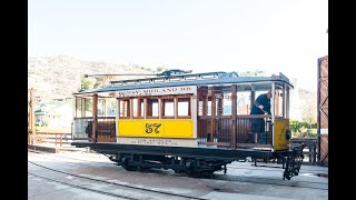 Poway Midland Railroads Trolley [upl. by Rolecnahc]