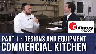 Kitchen Design  Commercial Kitchen Equipment  Part 1 [upl. by Ynehteb939]