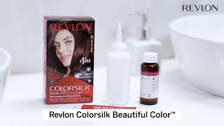 How To Use ColorSilk Beautiful Color  Revlon [upl. by Tann362]