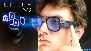 Real EDITH Glasses V3  The Most Advanced Smart Glasses Image Translation Voice Assistant [upl. by Nnylsoj]