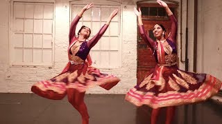 MERE RASHKE QAMAR  Kathak Fusion Dance  Svetlana Tulasi amp Shereen Ladha [upl. by Melantha174]