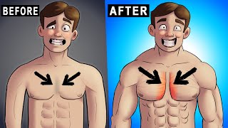 9 Exercises for a CHISELED Inner Chest Line [upl. by Rustice]