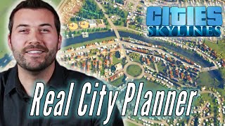 A Professional City Planner Builds His Ideal City in Cities Skylines • Professionals Play [upl. by Lleryt836]