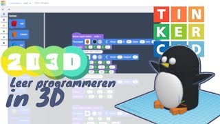 Leren programmeren in 3D met TinkerCad [upl. by Tillman730]