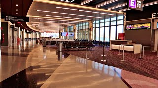 Terminal E Walkthrough  Boston Logan International Airport [upl. by Nale145]