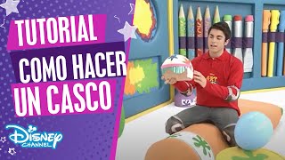 Art Attack Casco  Disney Channel Oficial [upl. by Eenalem]