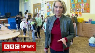 Life for Ukraine’s refugees in Poland  BBC News [upl. by Lyram366]