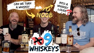 a NOOB tastes the Top 10 Whiskeys For Beginners [upl. by Nysilla938]