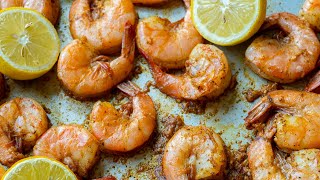 Easy Old Bay Baked Shrimp [upl. by Alliuqat]