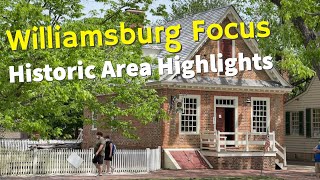 What to see in the Colonial Williamsburg Historic Area [upl. by Aitrop]