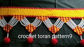 Crochet toran pattern 9 how to make [upl. by Coleman856]