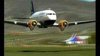 DC3 low pass engine SOUND DC3 [upl. by Uhayile]