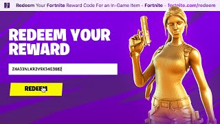 YOU CAN NOW REDEEM THIS FREE REWARD CODE IN FORTNITE [upl. by Anivlek]