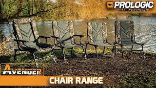 Prologic Avenger Chair Range  Carp Fishing [upl. by Semreh]