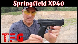 Springfield XD40 Range Review  TheFirearmGuy [upl. by Kilar454]