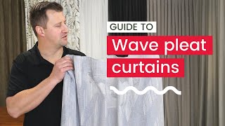 WAVE PLEAT CURTAINS  How to Use This Style in Your Home [upl. by Hallam]