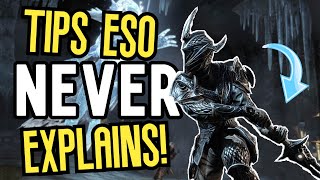 12 Beginner Tips This Game NEVER EXPLAINS  IMPORTANT Elder Scrolls Online Beginner Guide [upl. by Anirak]