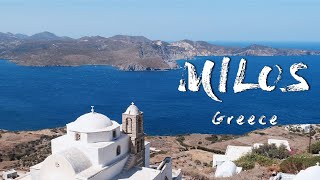 MILOS Island GREECE 4K Scenic Travel [upl. by Okihcas404]