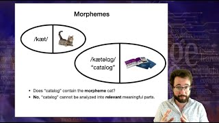 Introduction to Linguistics Morphology 1 [upl. by Slaby]