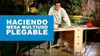 ¿Cómo hacer una mesa multiuso plegable [upl. by Argile]