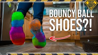 Do Bouncy Ball Shoes Make You Jump Higher [upl. by Cletis]