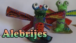 Manualidades para Niños Alebrijes DIY Mexican Crafts [upl. by Ihpen]