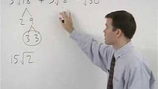 Adding and Subtracting Radicals  MathHelpcom [upl. by Goles]