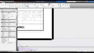 AutoCAD Title Block Insert and Scale to Fit Layout [upl. by Nwonknu]